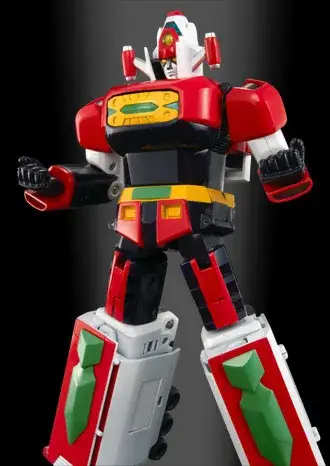 Soul of Chogokin Daimos figure in a fighting stance