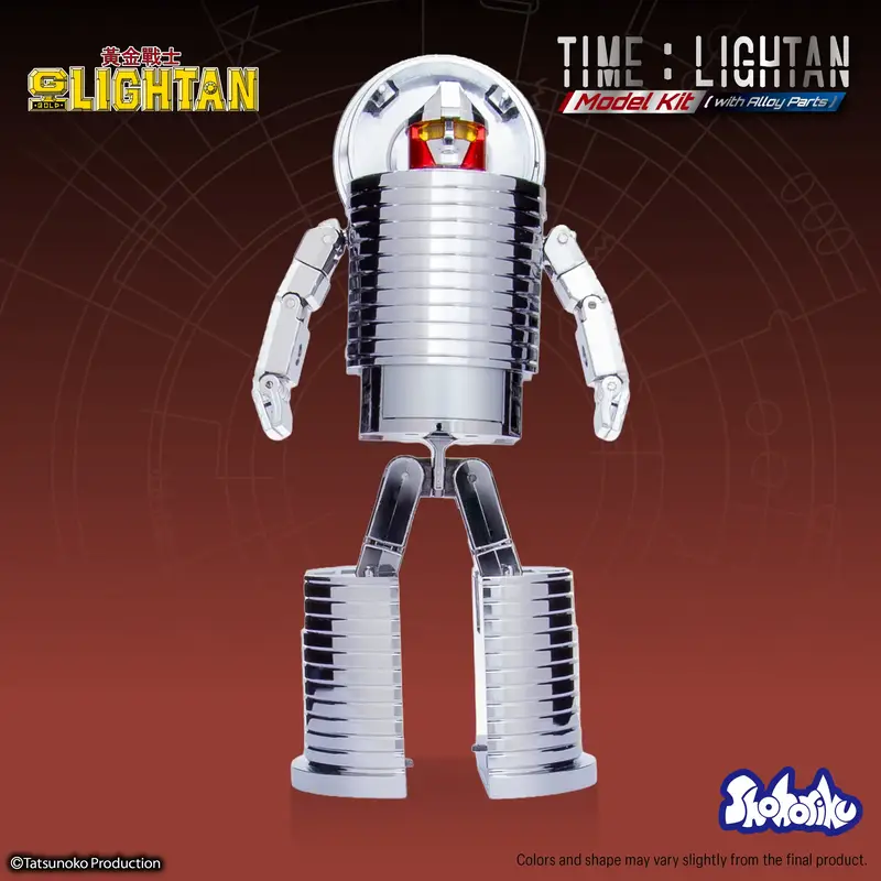 Time Lightan model kit with chrome body and alloy parts